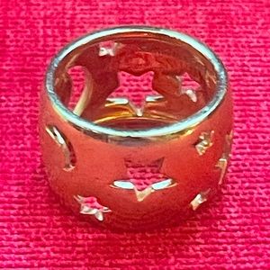 Free People Moon and Stars Constellation Ring